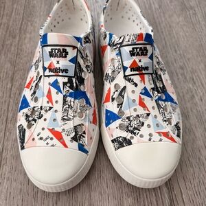 Star Wars x Native Kids WaterShoes size M4/ W6